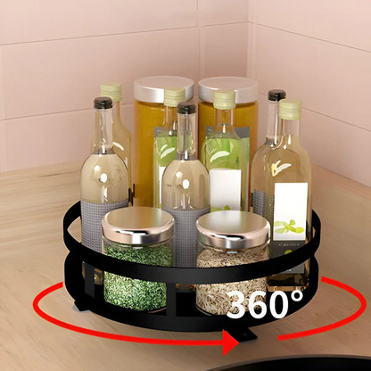 Skanto | 3-Tier Rotating Metal Organizer