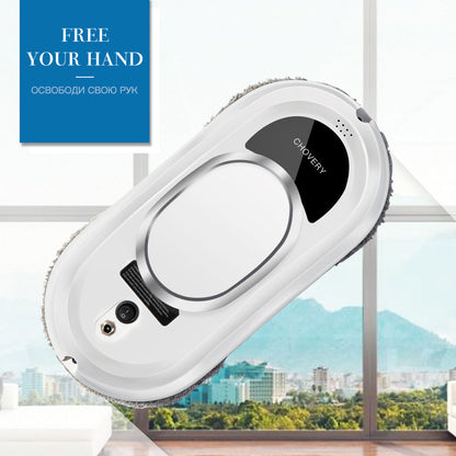 Skanto | CleanBot Smart Window Cleaner with Remote Control – Streak-Free Glass Cleaning