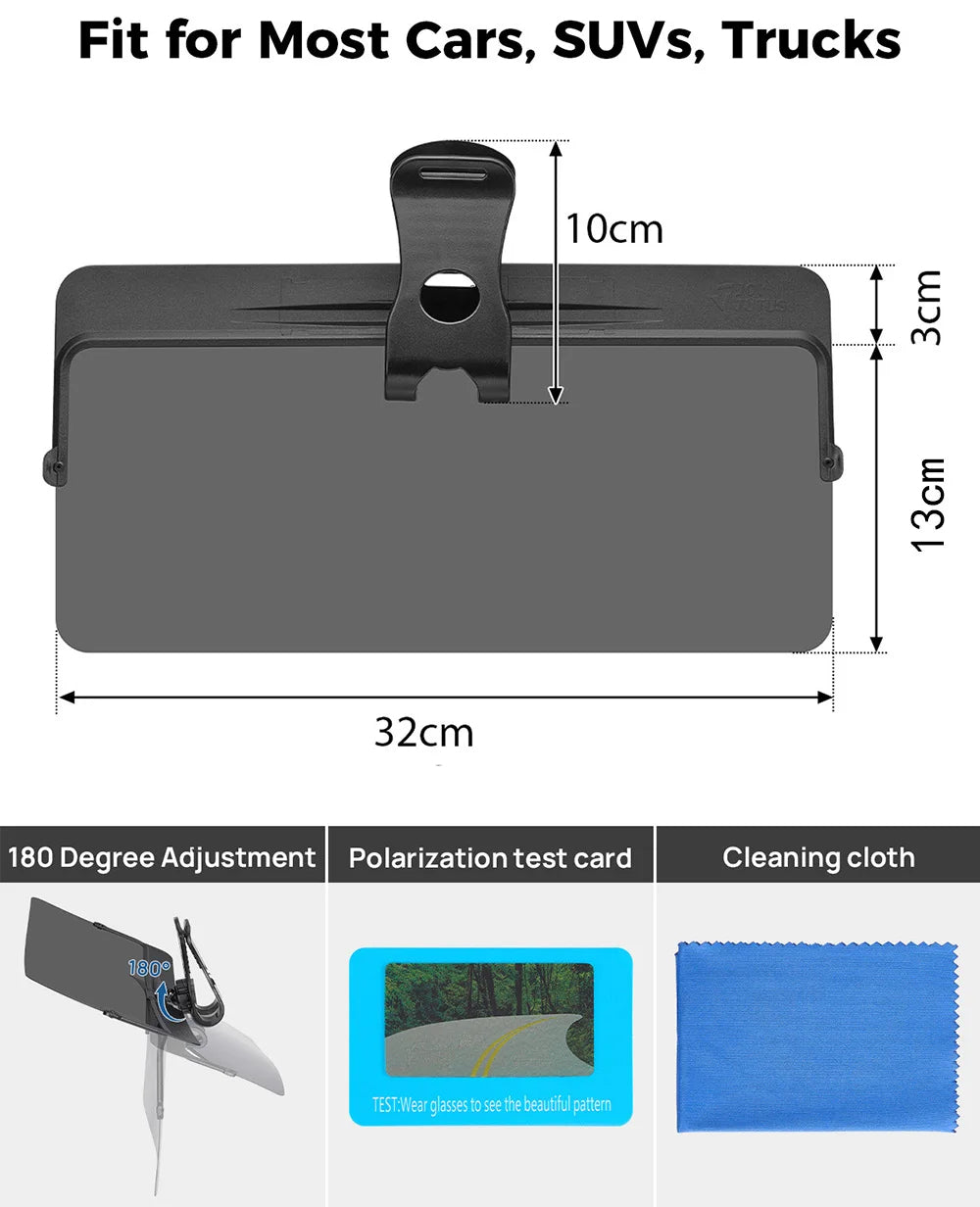Skanto | Polarized Car Sun Visor