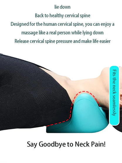BowLift | Neck and Shoulder Stretch – Cervical Traction Pillow for Spinal Alignment and Massage
