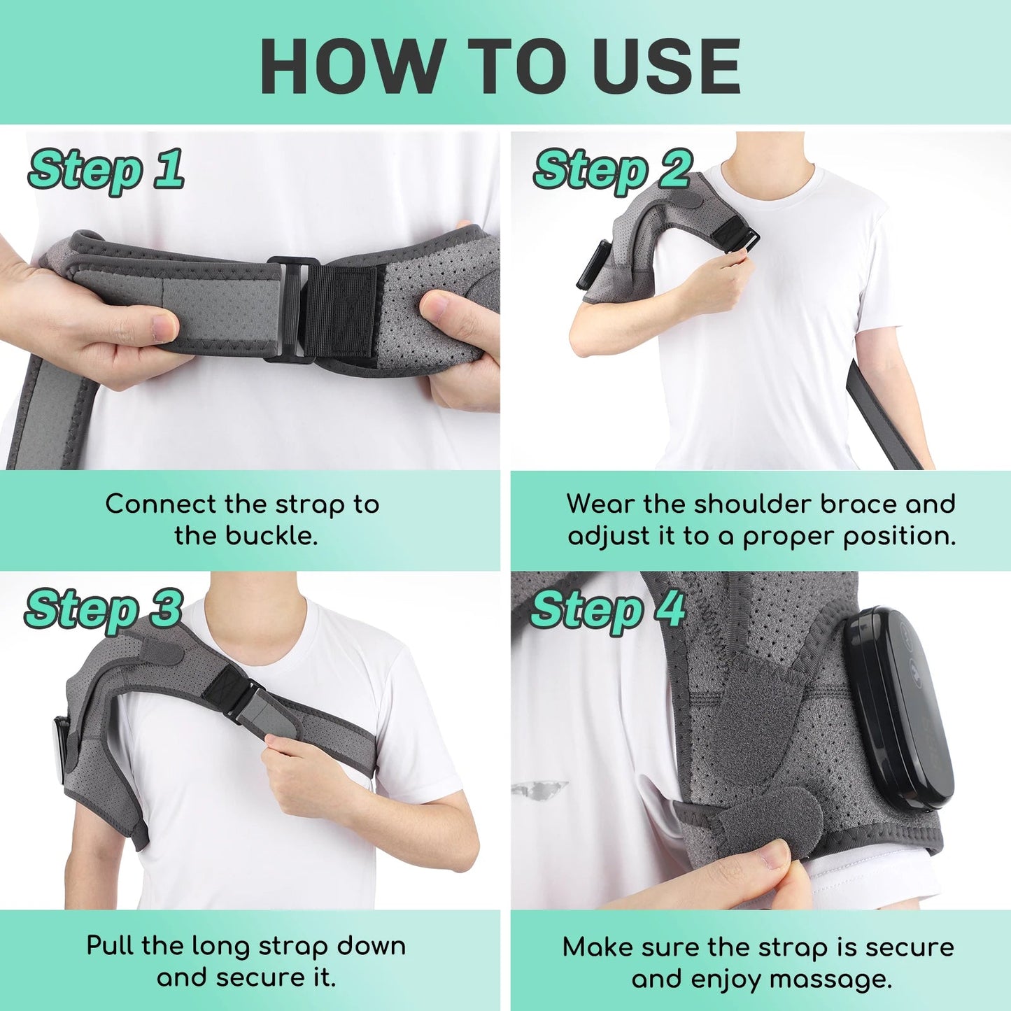 BowLift | Shoulder Massager with Heat and Vibration Massage