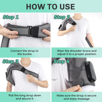 BowLift | Shoulder Massager with Heat and Vibration Massage