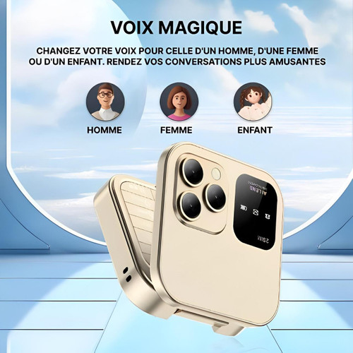 Skanto | Foldable Flip Phone Dual SIM | 1.77" Screen | 1000 mAh | Micro USB