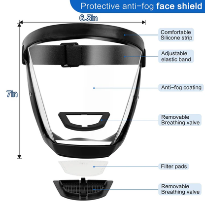 Skanto | Ultra Protective Anti-Fog Face Shield