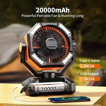 Portable Camping Cooling Fan | Skanto