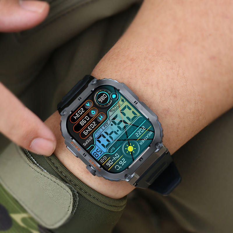 Durable Smartwatch – Waterproof Protection with Military-grade Durability Bowlift