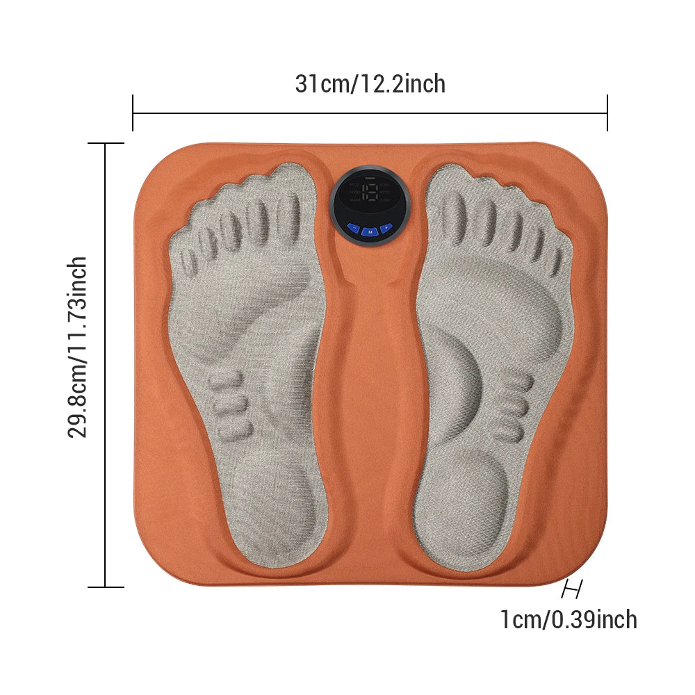 3D Foot Massage Pad | Pain relief for tired feet in seconds – Comfortably from home | Brehn
