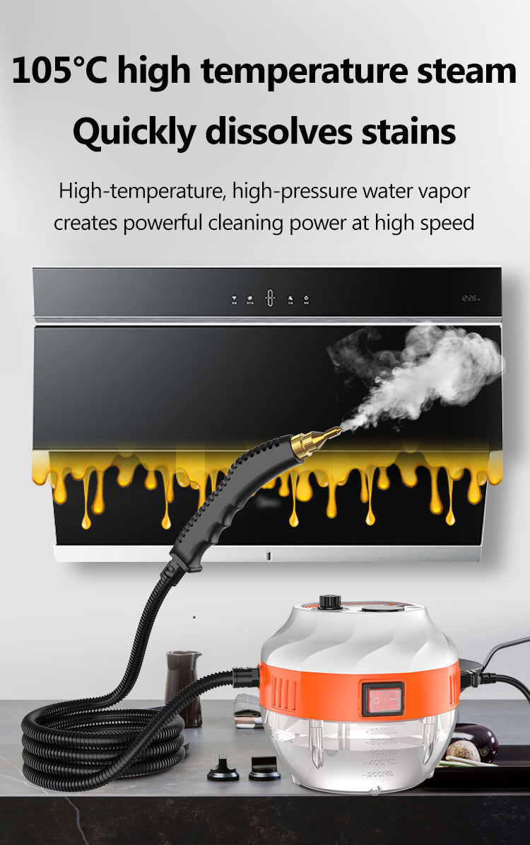 Skanto | 2800W High-Pressure Steam Cleaner – Powerful Home & Car Washer