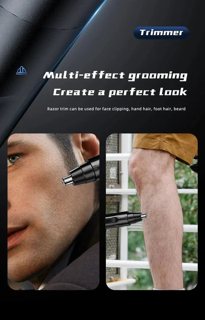 Skanto | Professional Pain-Free Nose and Ear Hair Trimmer for Men and Women