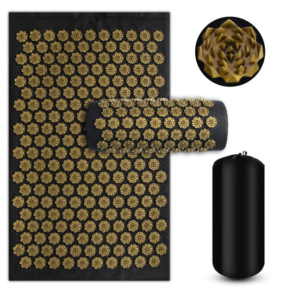 Skanto | Acupressure Yoga Mat with Massage Pillow