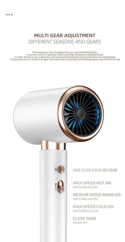 Skanto | 2400W High-Performance Hair Dryer with Cool & Warm Air Function - Ion Technology