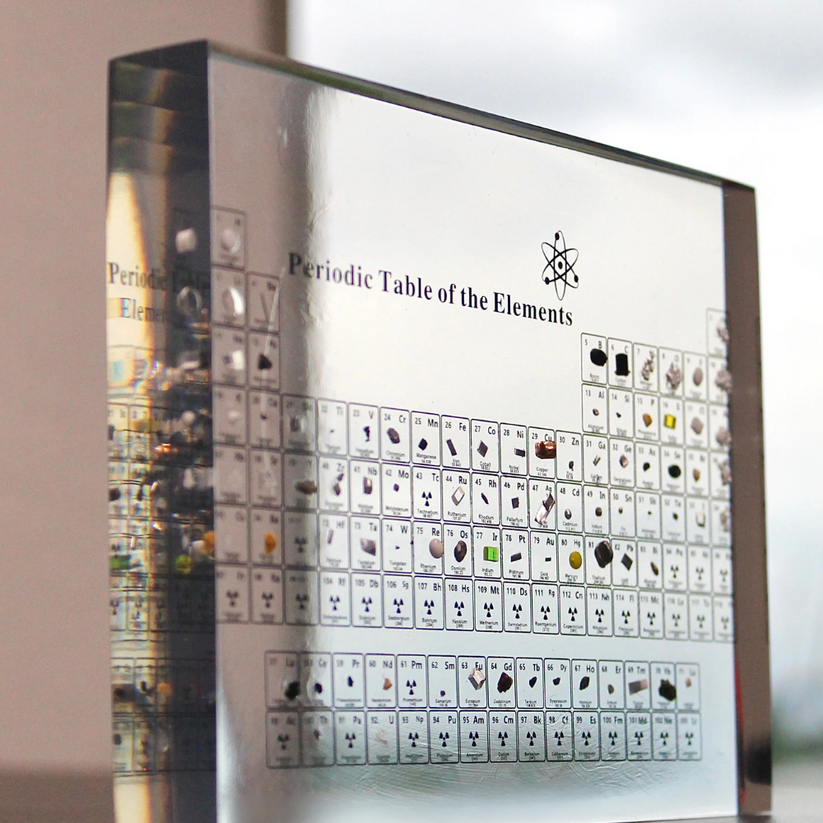 Periodic table of elements | Real elements display | Karnz