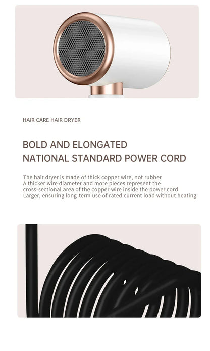 Skanto | 2400W High-Performance Hair Dryer with Cool & Warm Air Function - Ion Technology