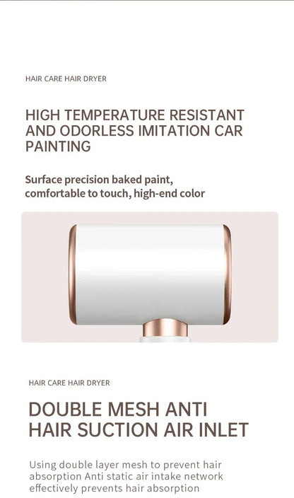 Skanto | 2400W High-Performance Hair Dryer with Cool & Warm Air Function - Ion Technology