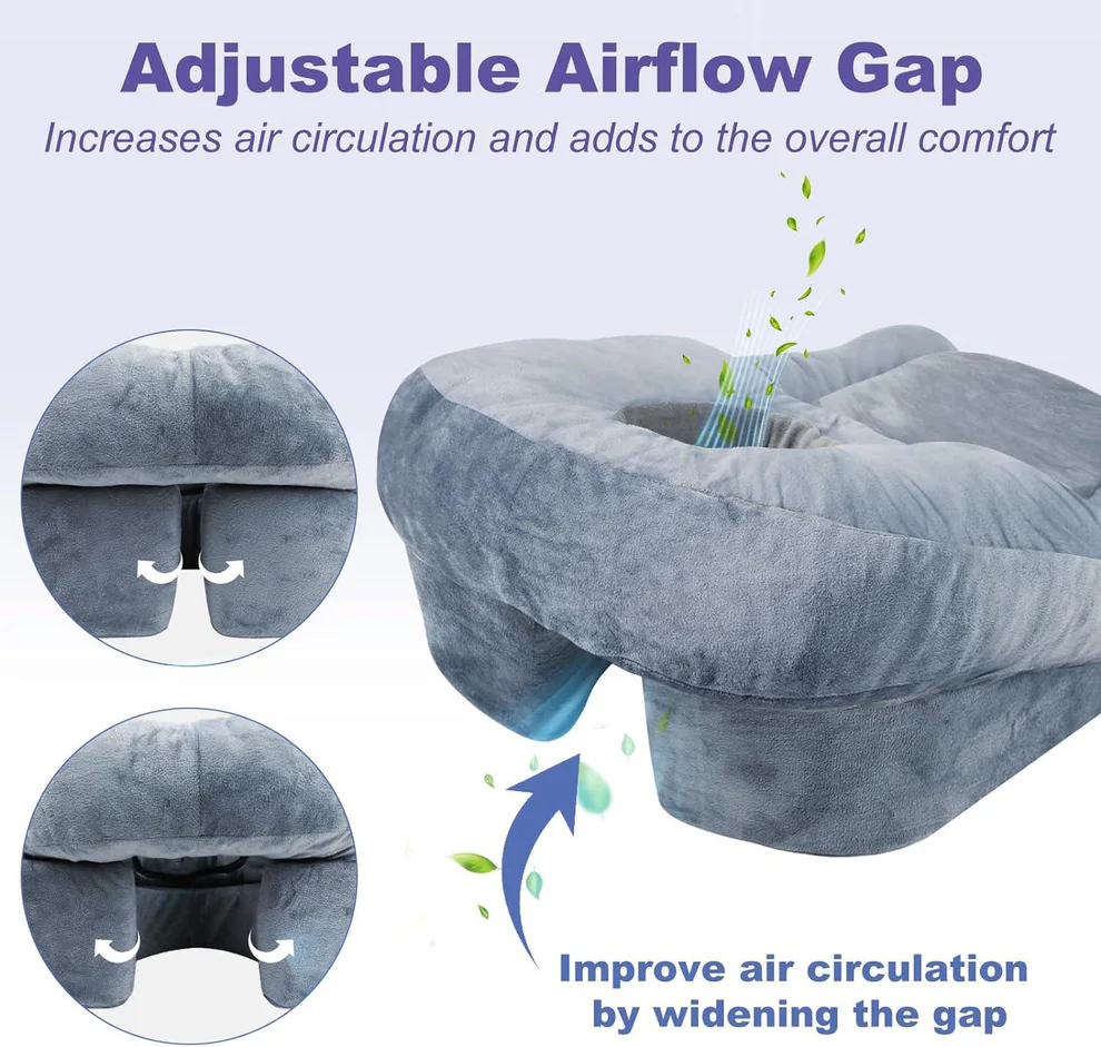 Skanto | Face-Down Pillow for Comfortable Prone Sleeping Post-Surgery