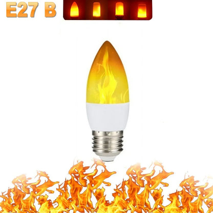 LED FLAME LIGHT PARTY LAMP - 4 MODES FIRE SIMULATION | Kalsten
