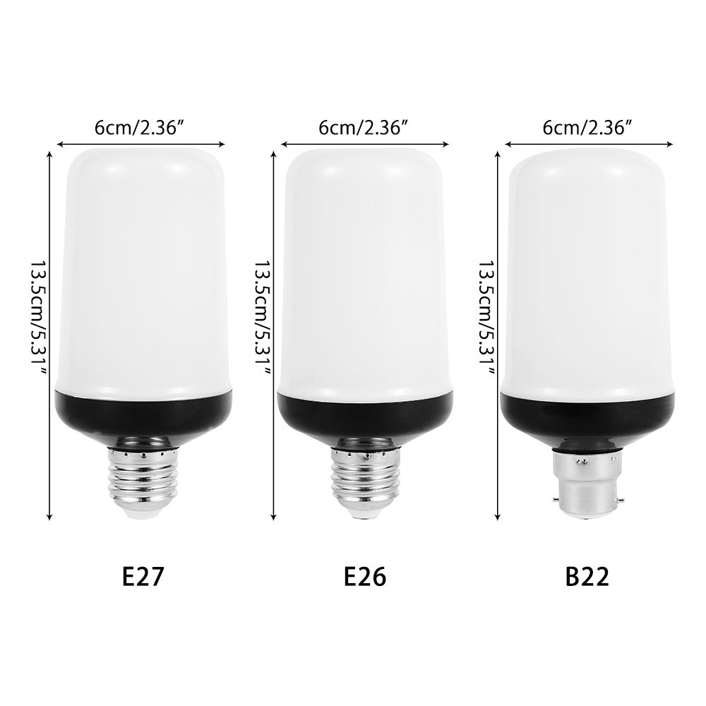 LED FLAME LIGHT PARTY LAMP - 4 MODES FIRE SIMULATION | Kalsten