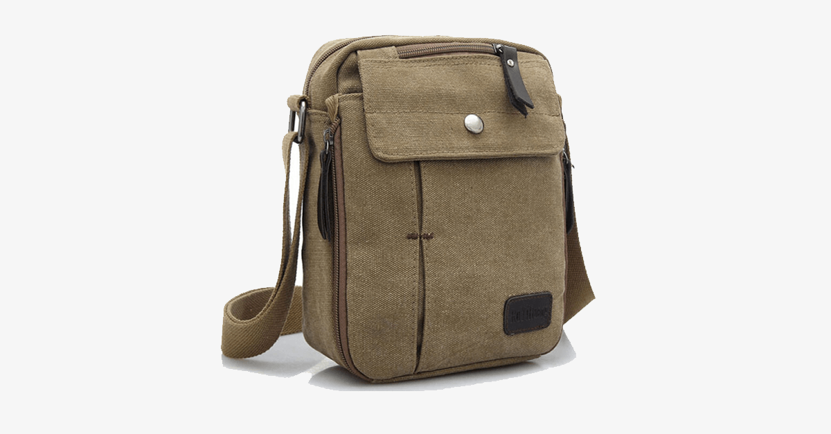 Skanto | Stylish Men's Canvas Shoulder Bag