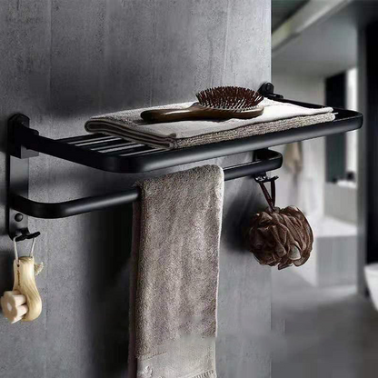 Towel holder with suction cups | Easy installation, secure attachment | Brehn