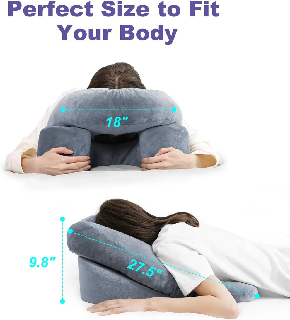 Skanto | Face-Down Pillow for Comfortable Prone Sleeping Post-Surgery