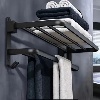 Towel holder with suction cups | Easy installation, secure attachment | Brehn