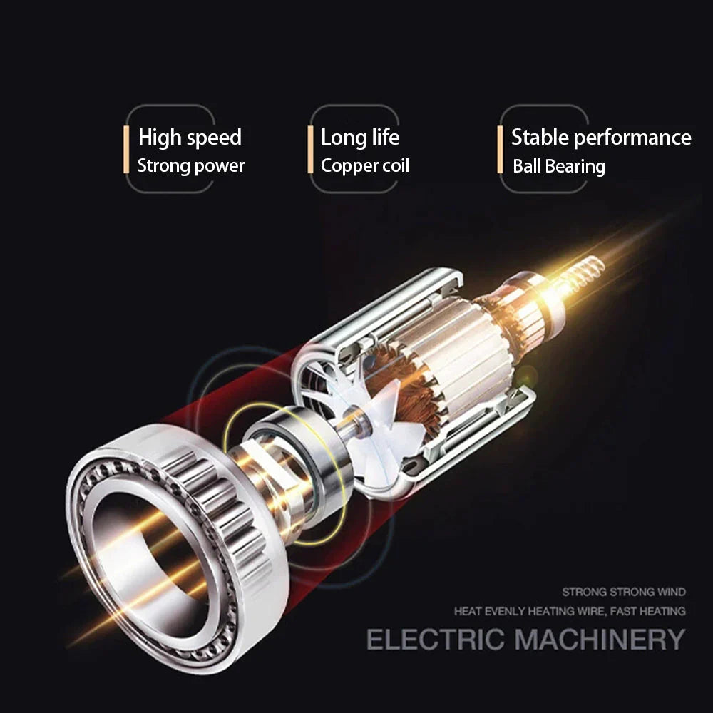 Skanto | 2400W High-Performance Hair Dryer with Cool & Warm Air Function - Ion Technology