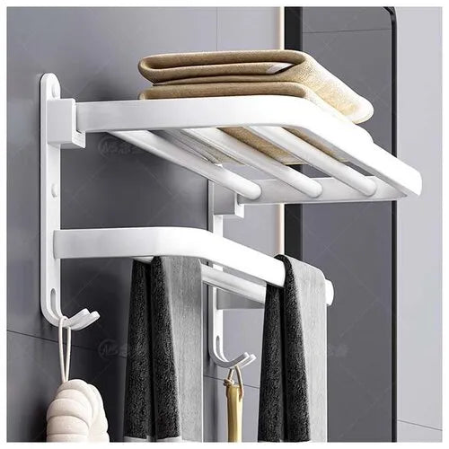 Towel holder with suction cups | Easy installation, secure attachment | Brehn