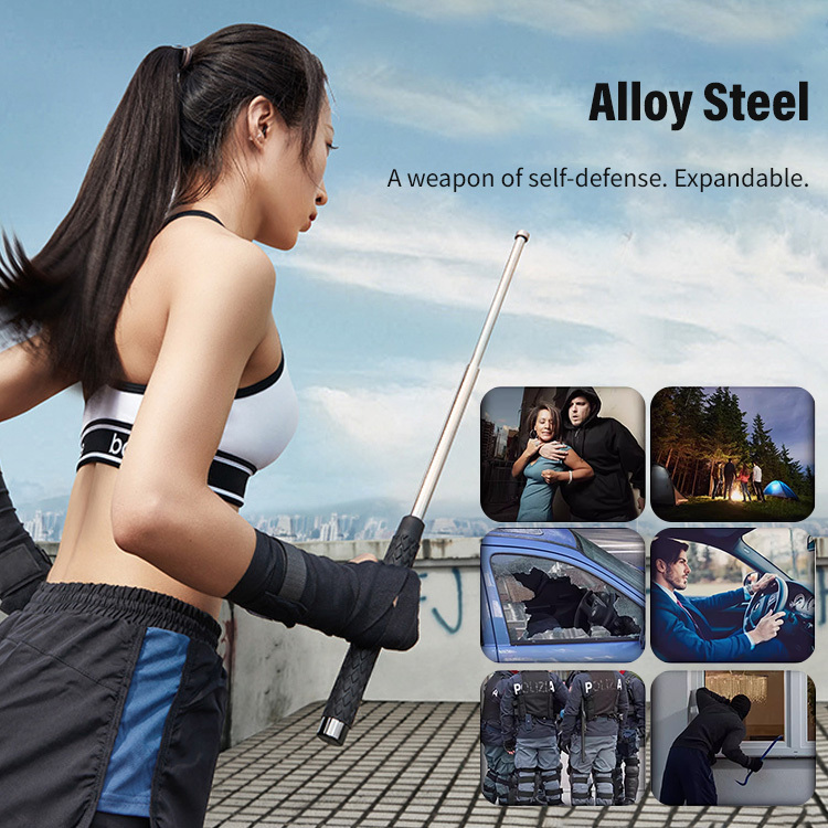 Automatically extendable steel baton | Karnz
