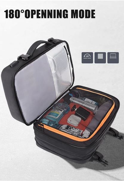 BowLift | Waterproof Expandable Travel Backpack – Large Capacity & Anti-Theft Protection