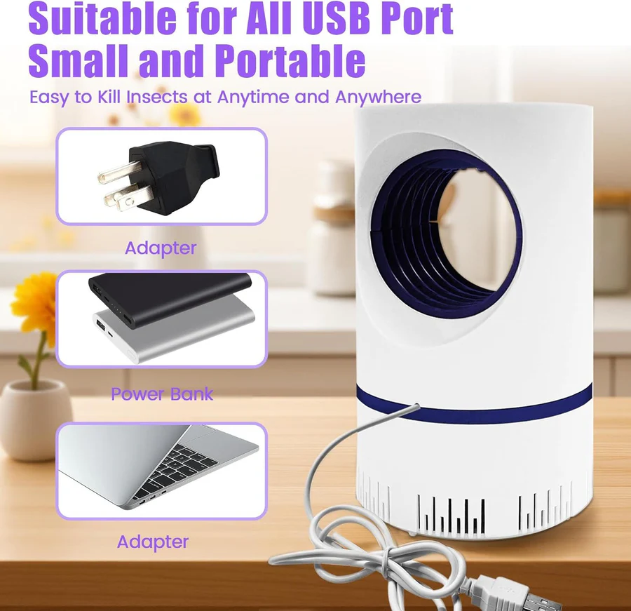 Skanto | UV Light Insect Trap - Indoor/Outdoor Mosquito Fly Killer