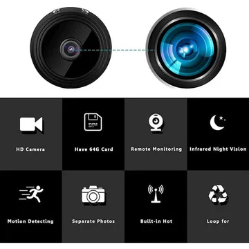 Skanto | Mini Wireless Magnetic Camera with Audio and Video Stream