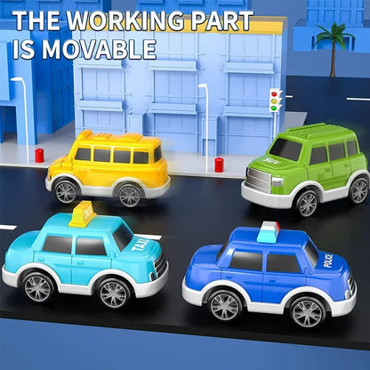 FunCity Trucks - Playset with Lights and Sound Skanto