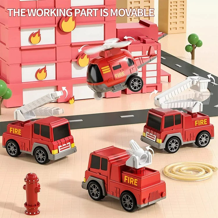 FunCity Trucks - Playset with Lights and Sound Skanto
