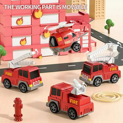 FunCity Trucks - Playset with Lights and Sound Skanto