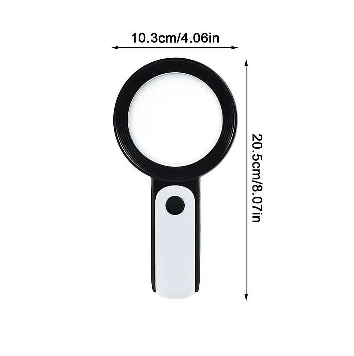 30x magnifying glass for seniors