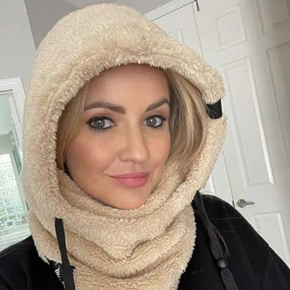 Ski mask with Sherpa hood | Bowlift