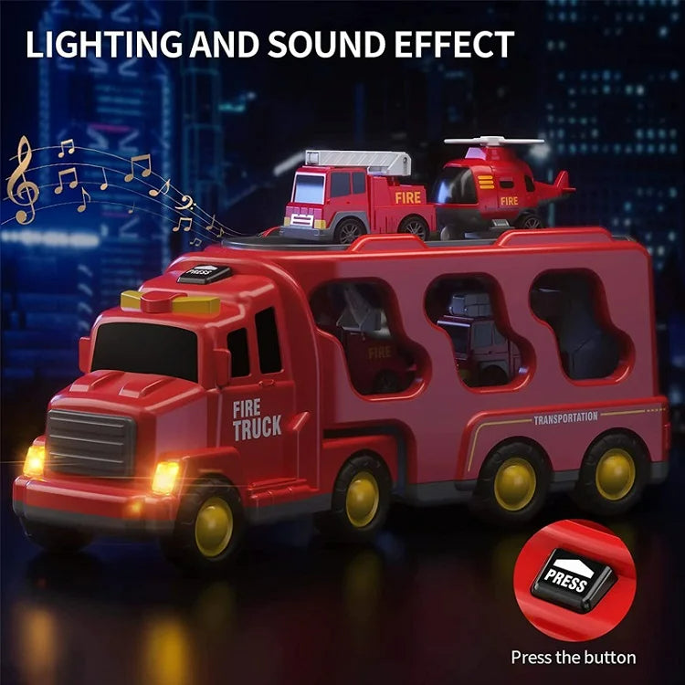 FunCity Trucks - Playset with Lights and Sound Skanto