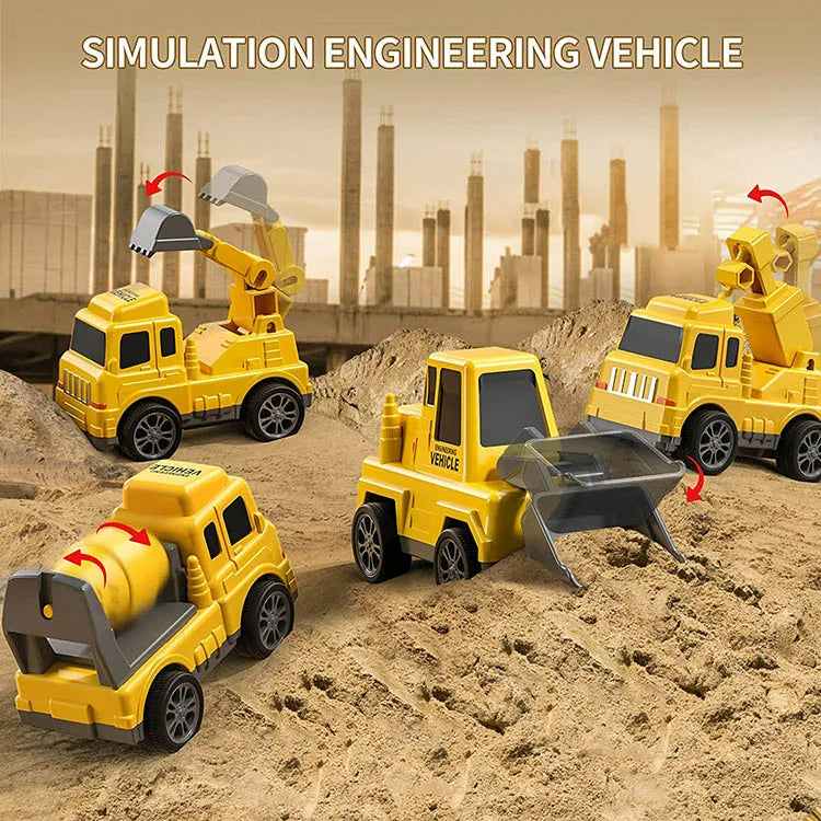 FunCity Trucks - Playset with Lights and Sound Skanto