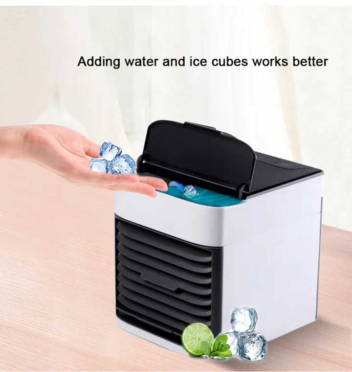 Quiet, portable air conditioner for home and office