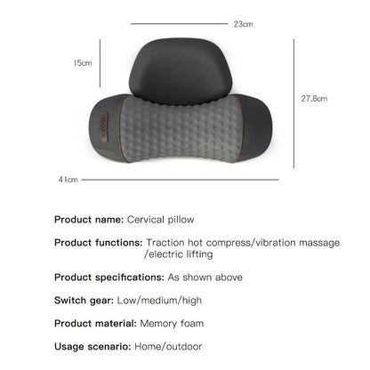 Skanto | Electric Head and Neck Massage Pillow Cervical Pillow