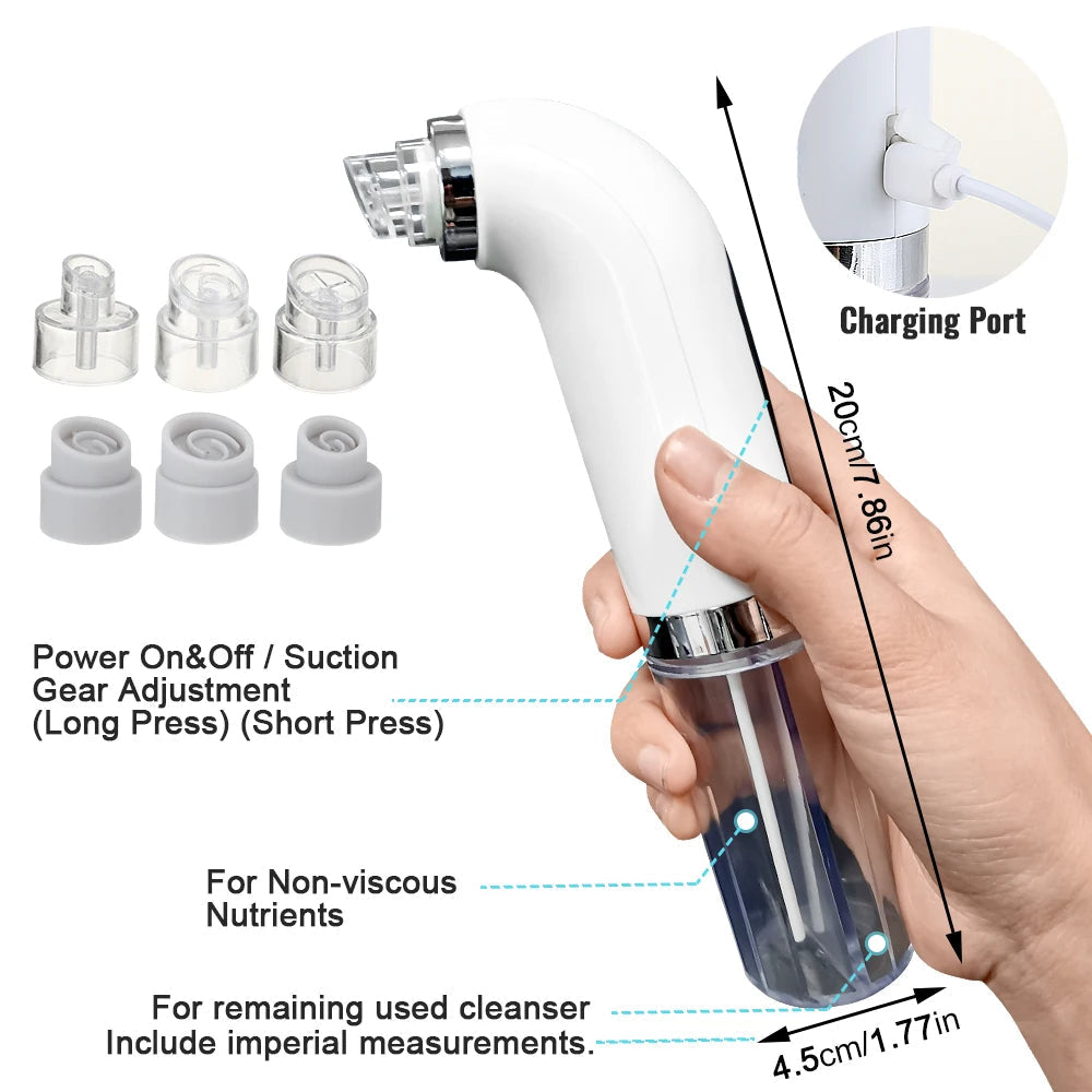Skanto | Professional Blackhead Remover Vacuum - Deep Cleansing with Suction Technology