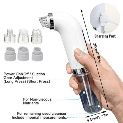 Skanto | Professional Blackhead Remover Vacuum - Deep Cleansing with Suction Technology