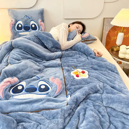 Skanto | Convertible CozyNest Blanket Pillow Combo for Home Comfort