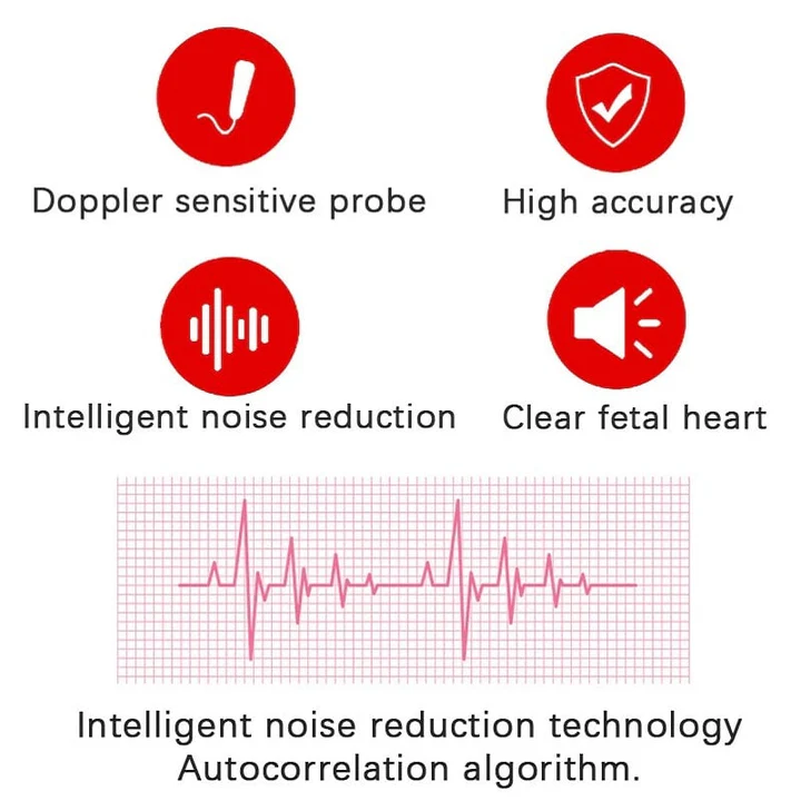 Skanto Fetal Doppler Heart Rate Monitor