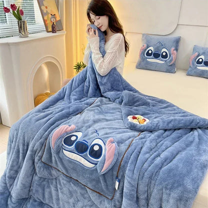 Skanto | Convertible CozyNest Blanket Pillow Combo for Home Comfort