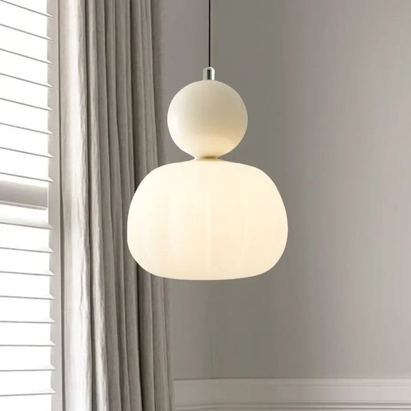 Brehn | Art Deco Pendant Light in Cream Shade – Style and Elegance