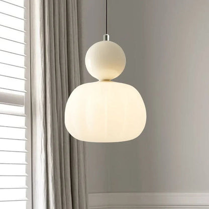 Brehn | Art Deco Pendant Light in Cream Shade – Style and Elegance