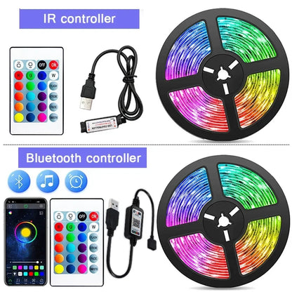 USB LED STRIPE WITH COLOR CHANGE - RGB LIGHT FOR ROOM DECORATION & TV BACKLIGHTING | Karnz