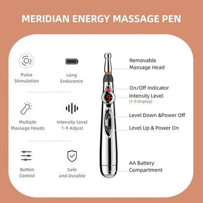 Skanto | Electronic Acupuncture Pen | Meridian Massage Device for Pain Relief