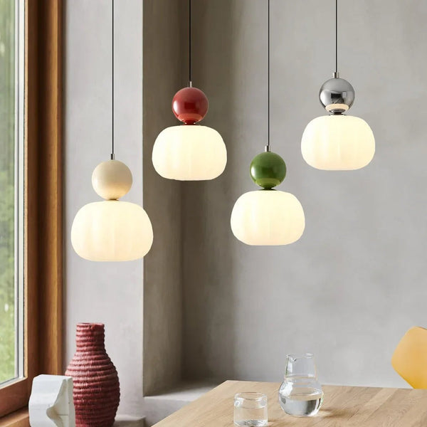 Brehn | Art Deco Pendant Light in Cream Shade – Style and Elegance